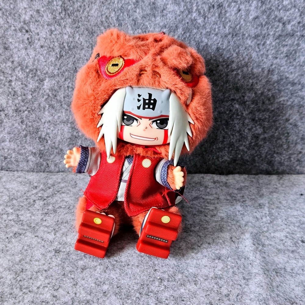 Naruto Shippuden Jiraiya Gaki Plush Figure Orange Monster Costume Keychain